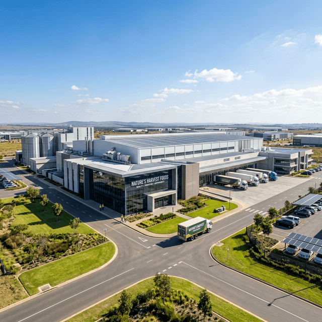 Modern Manufacturing Facility